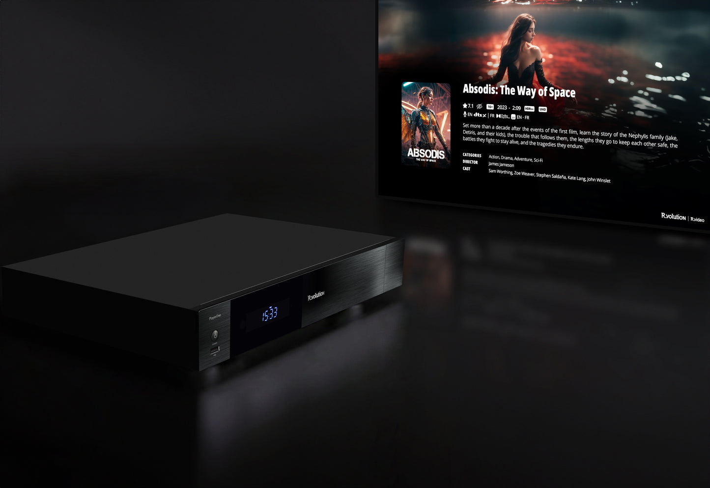RVOLUTION PLAYER ONE 8K