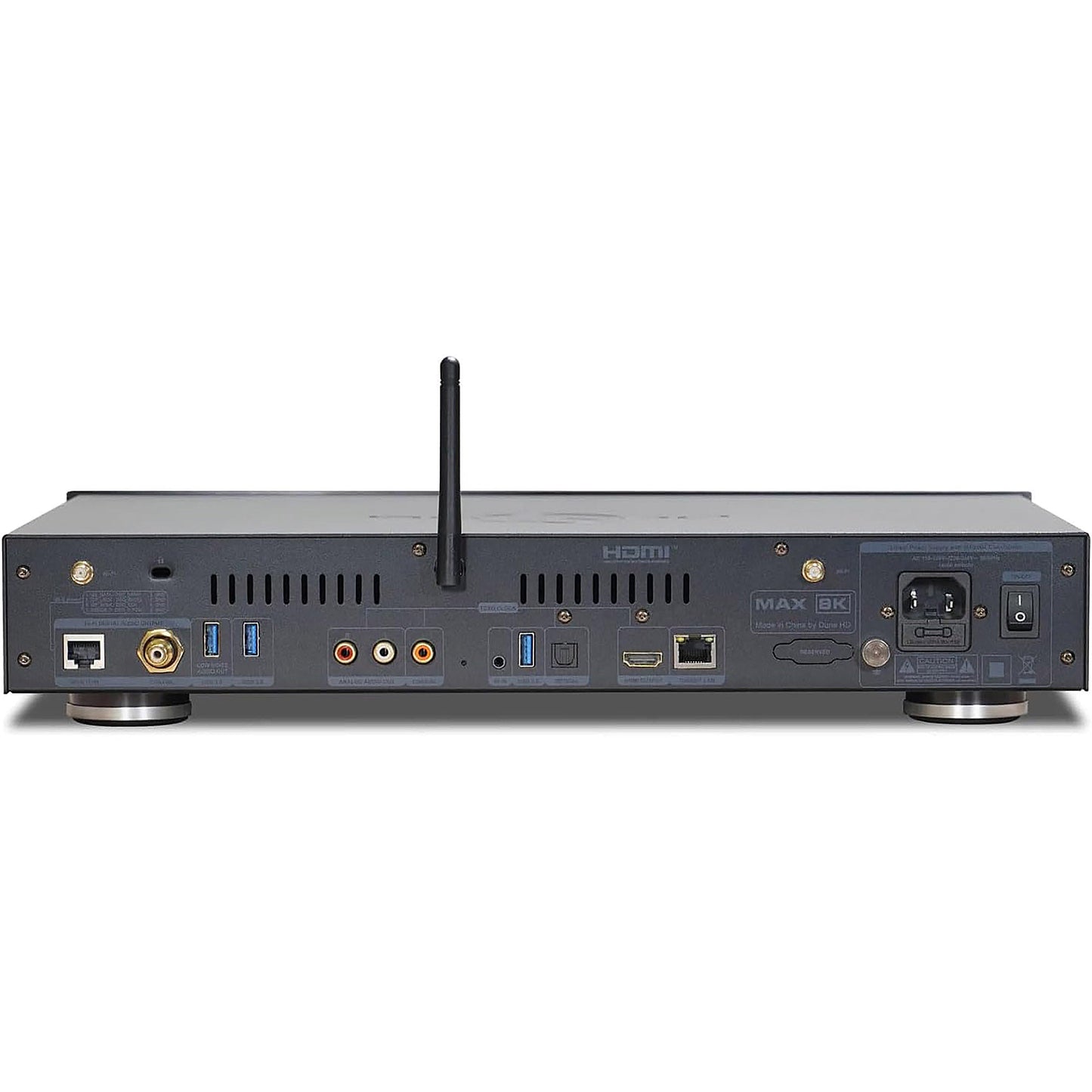 Dune HD Max 8K Media Player Android TV Box, Dolby Vision, Atmos, HDD Rack Mount