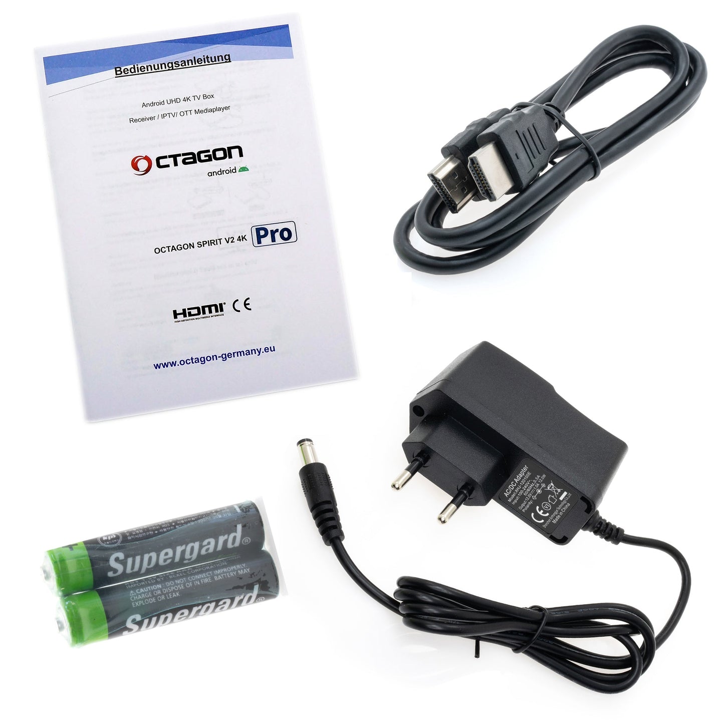 Octagon SPIRIT V2 PRO 4K UHD Android 11 IPTV-Receiver