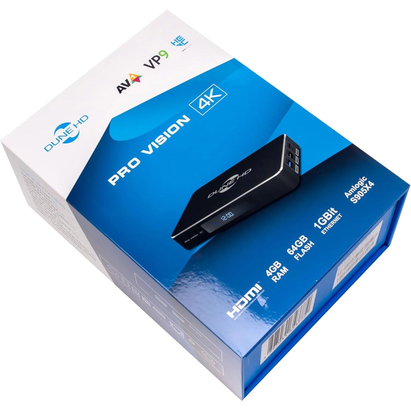 Dune HD Pro Vision 4K, Media Player Android TV Box, Dolby Vision Atmos
