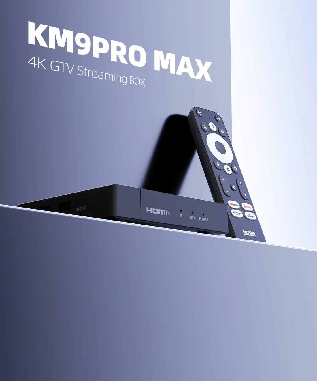 MECOOL KM9 PRO MAX 4K GTV Streaming Box
