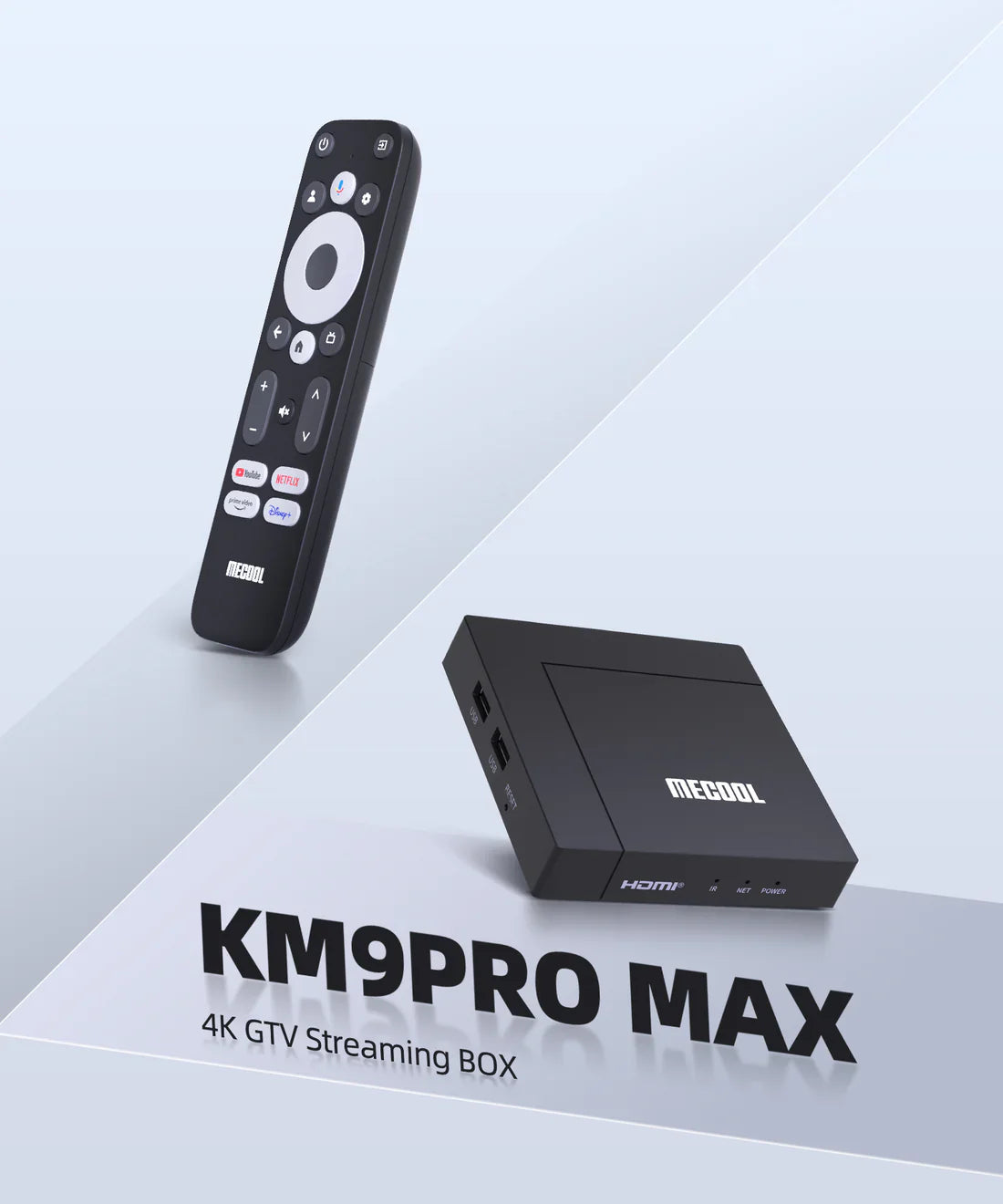 MECOOL KM9 PRO MAX 4K GTV Streaming Box