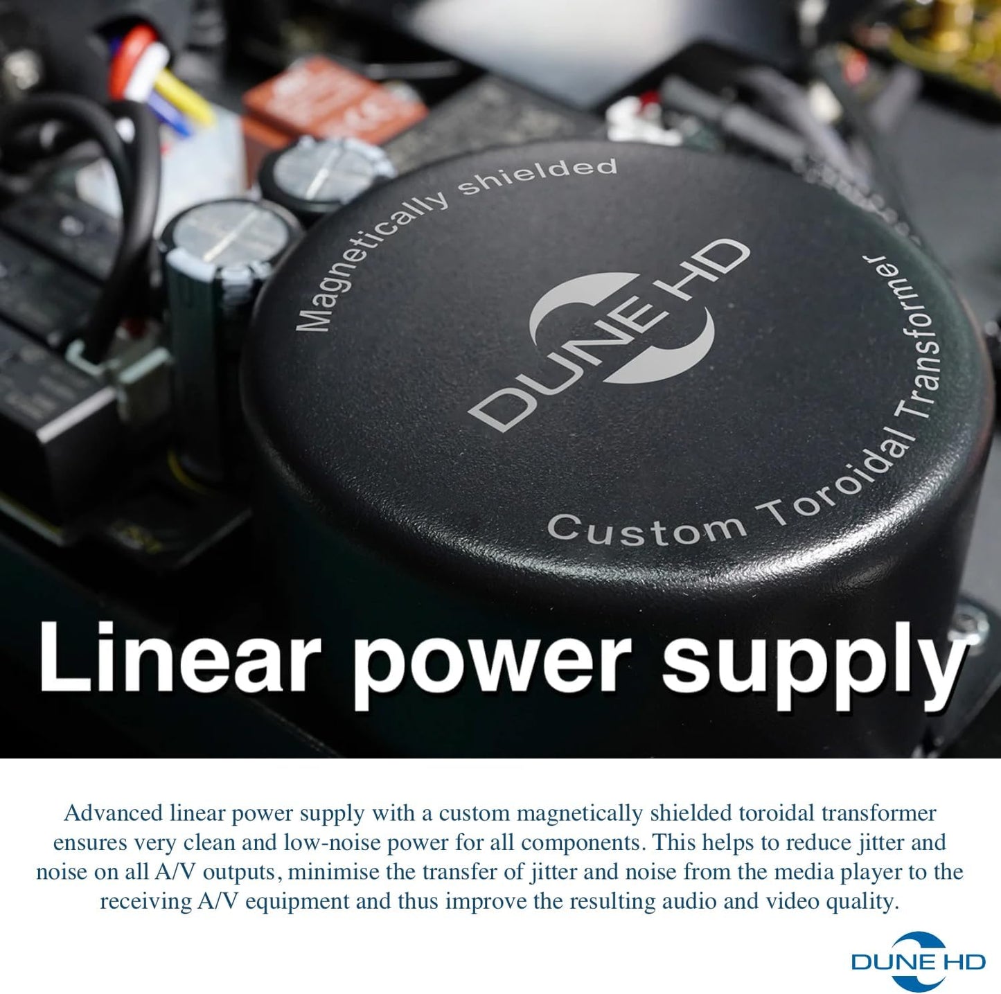 Dune HD Max 8K Media Player Android TV Box, Dolby Vision, Atmos, HDD Rack Mount